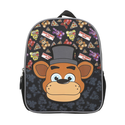Five Nights At Freddy's Freddy Fazbear Character Print 2-Piece Youth EVA Wheeled Luggage & Travel Backpack Set
