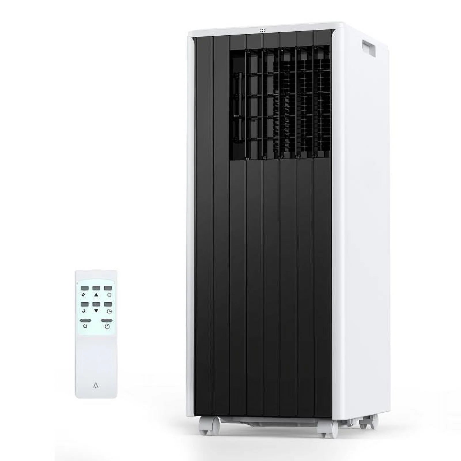 LingStar Portable Air Conditioner 8000 BTU, Air Conditioners for Room up to 350 Sq.ft.(15x20 ft2), Compact Indoor AC Unit, Window Installation Kit & Remote Control for Home Office Dorm Black