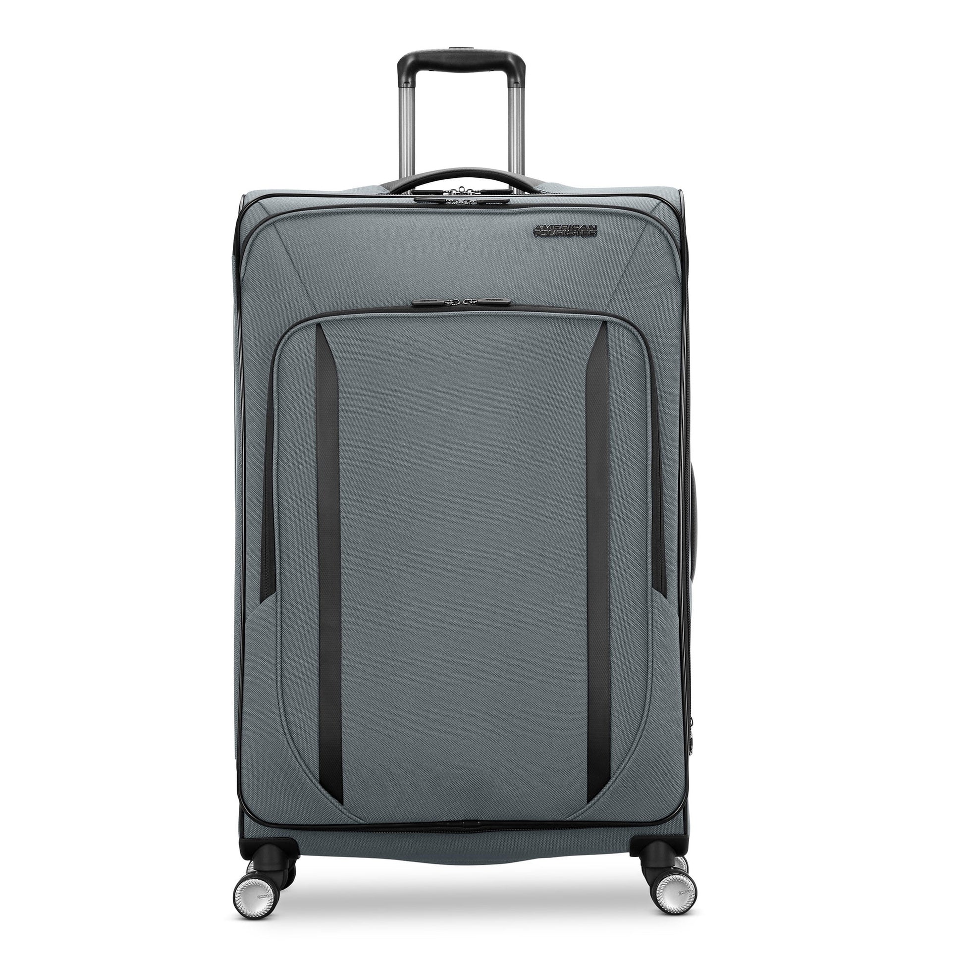 Open Box American Tourister Dash XLT 2 piece Softside Spinner Luggage Set - (20/28) Graphite