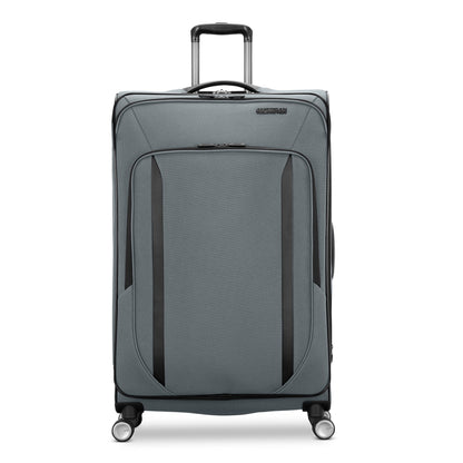 Open Box American Tourister Dash XLT 2 piece Softside Spinner Luggage Set - (20/28) Graphite