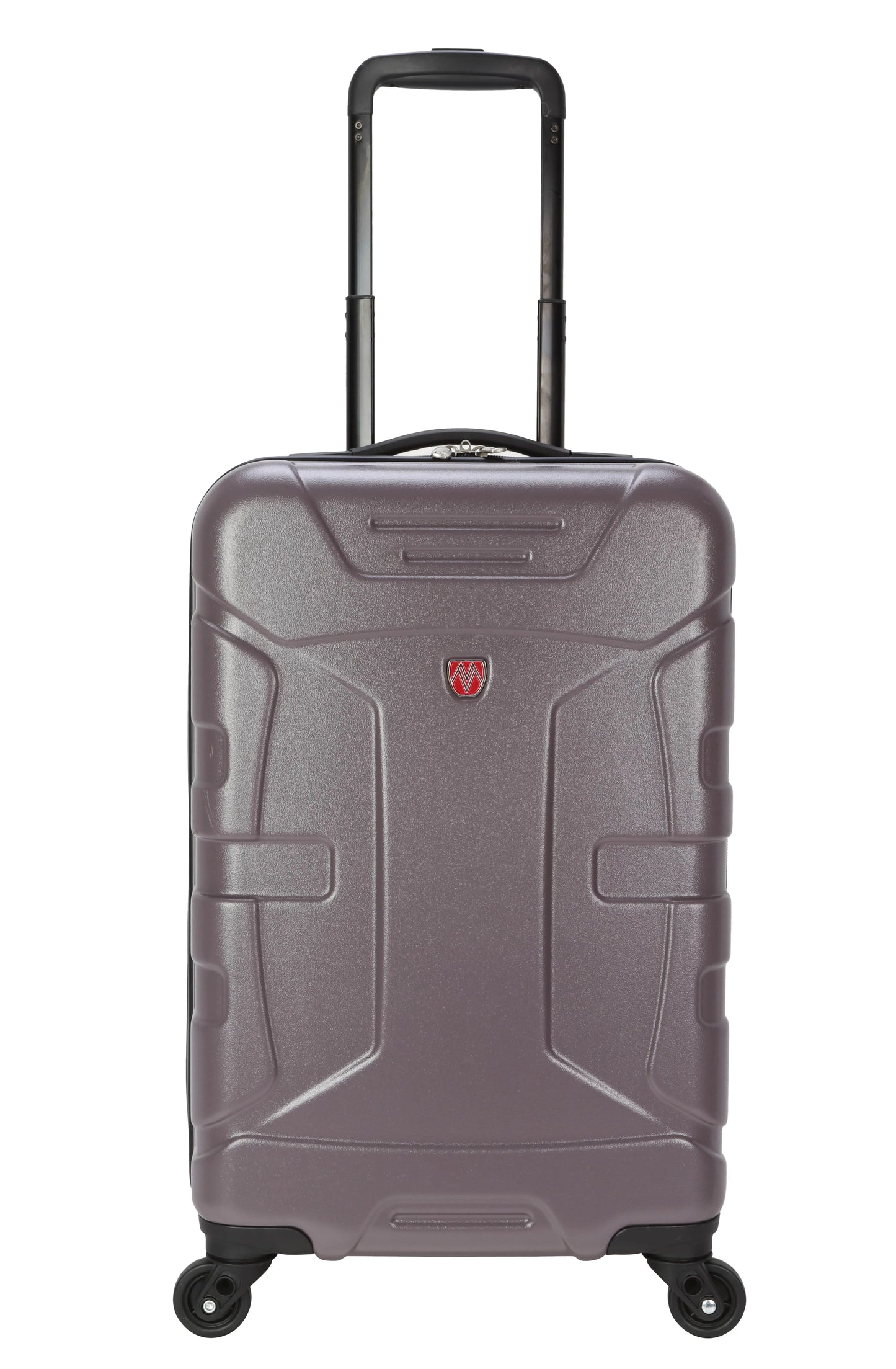 Moda ABS Hard Side 3 Piece Luggage Set, Includes 28-inch and 24-inch and 20-Carry-on Luggage, Purple