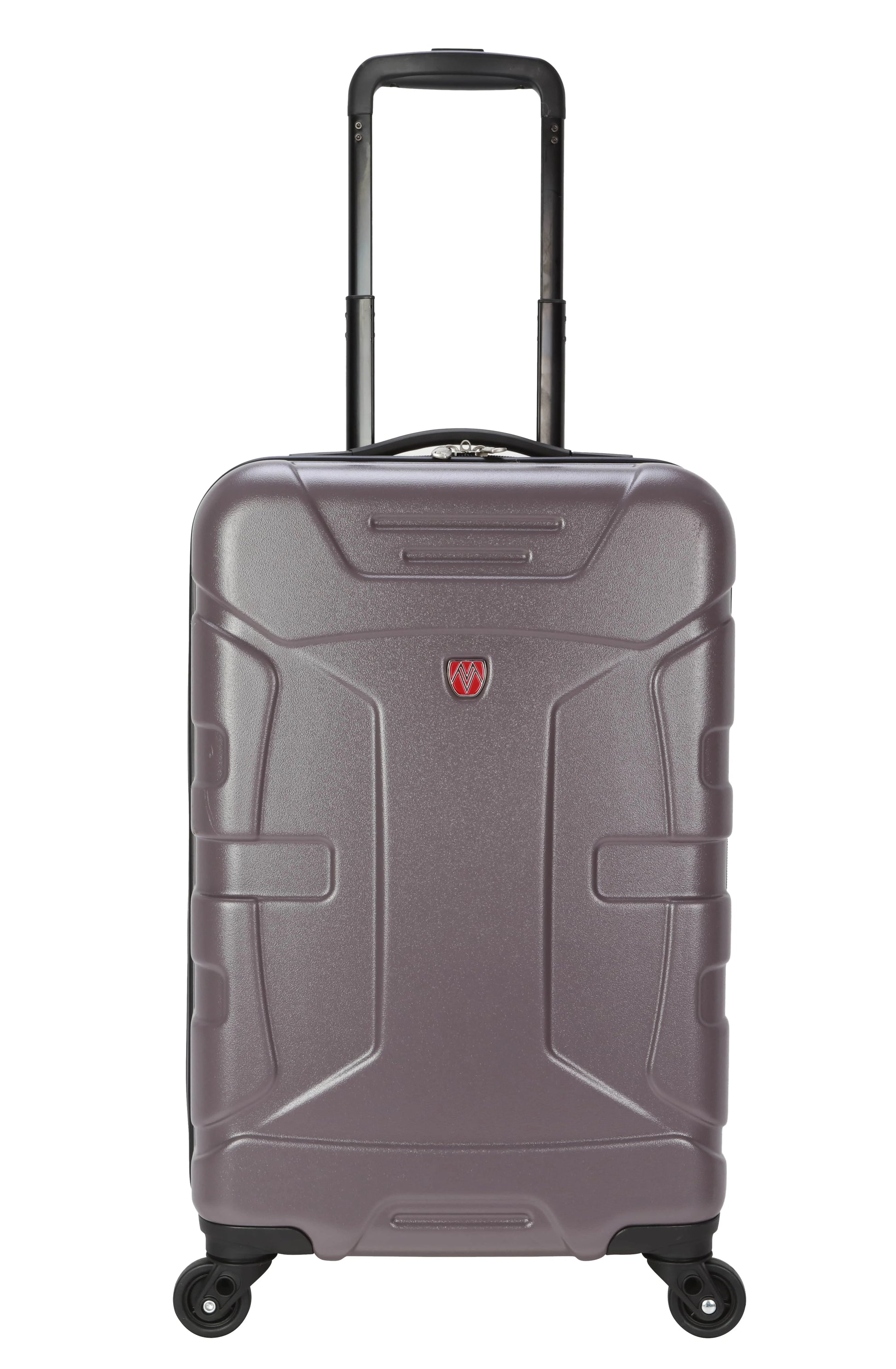 Moda ABS Hard Side 3 Piece Luggage Set, Includes 28-inch and 24-inch and 20-Carry-on Luggage, Purple