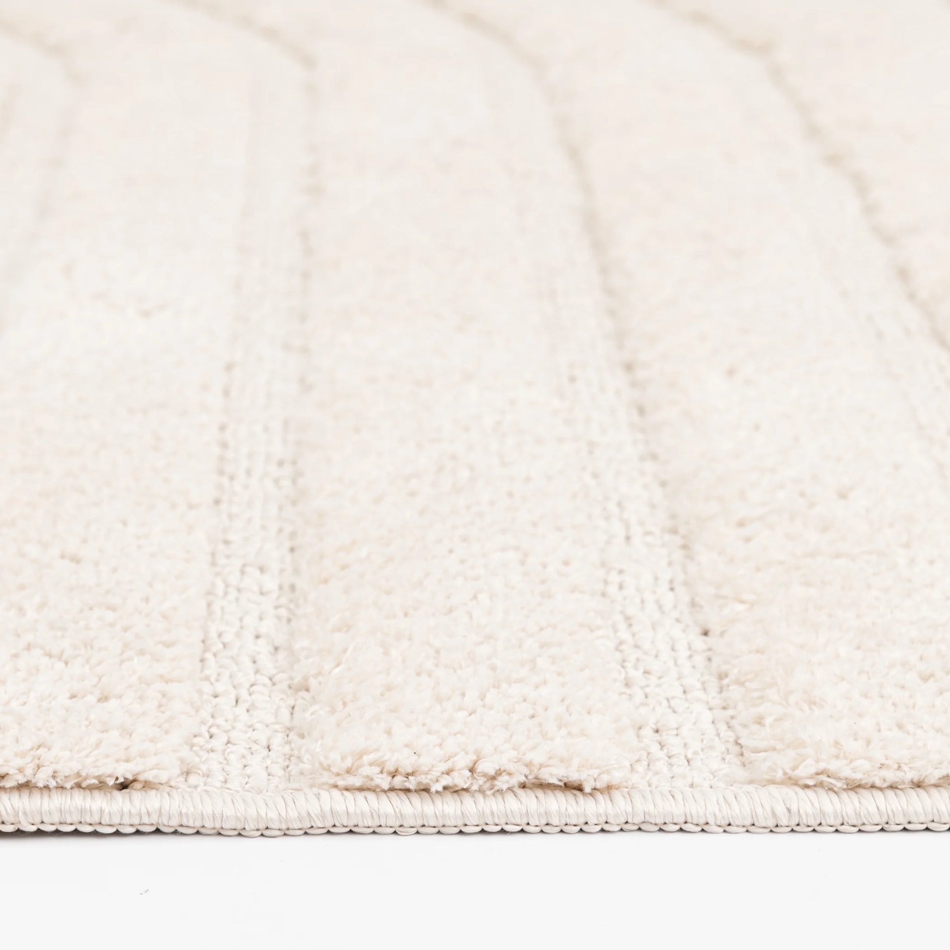 Better Homes & Gardens Arches Hi Low Indoor Area Rug, Ivory, 5'x6'7"