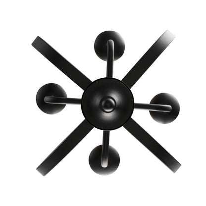 Trans Globe Lighting 11215 Hillcrest 4 Light 14" Wide Pendant - Black