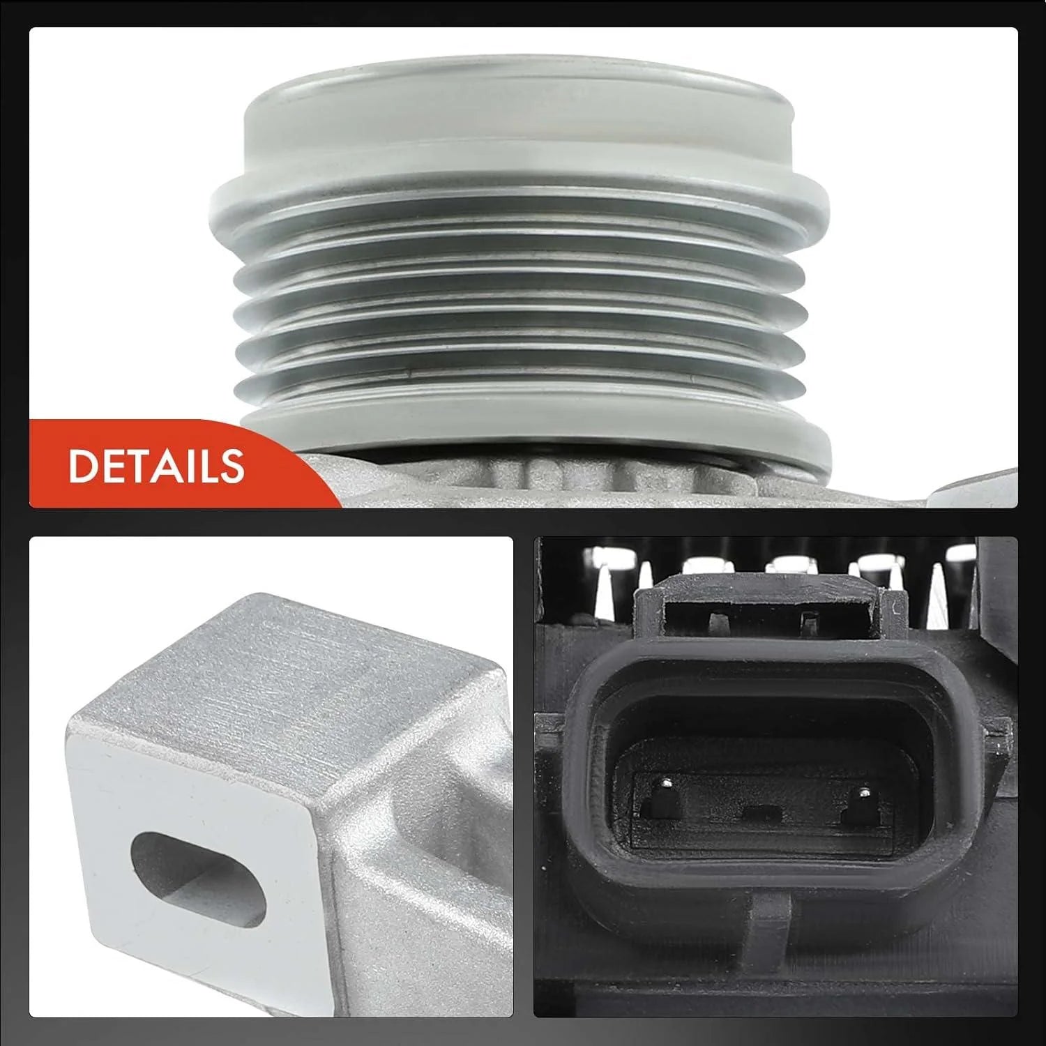 A-Premium Alternator Compatible with Volvo S40 2004, L5 2.4L 2.5L, 12V 150Amp Clockwise 5-Groove Clutch Pulley, Replace# 104210-4050, 3M5T-10300-UA, 30667051