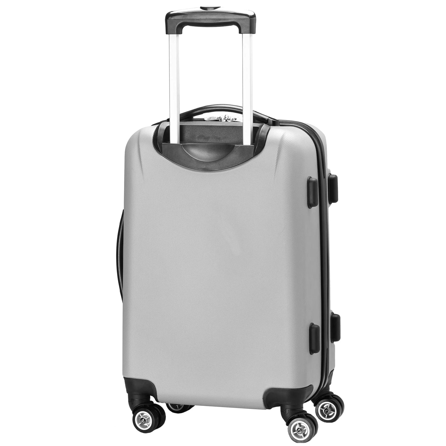 MOJO Silver GA Tech Yellow Jackets 21" Hard Case 2-Tone Spinner Carry-On Luggage