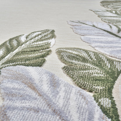 Laguna Indoor/Outdoor Area Rug, Molokai Ivory, 7’10” x 10’