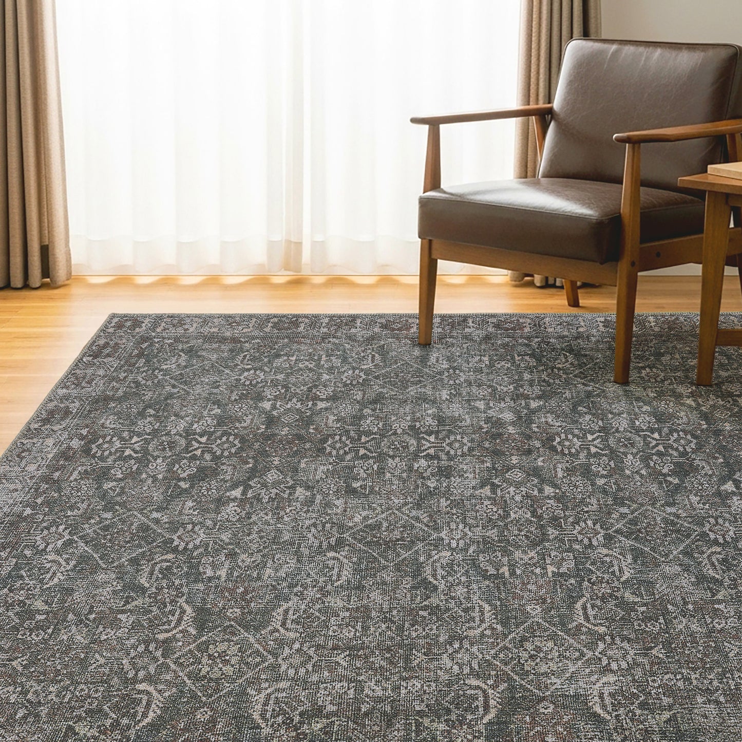 Vintage Area Rug, Cella, 5’3” x 7’5”