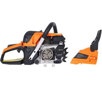 52cc 2-Cycle Gas Powered Chainwaw, 20inch Gasoline Chain Saw for Trees Wood Cutting, EPA Compliant