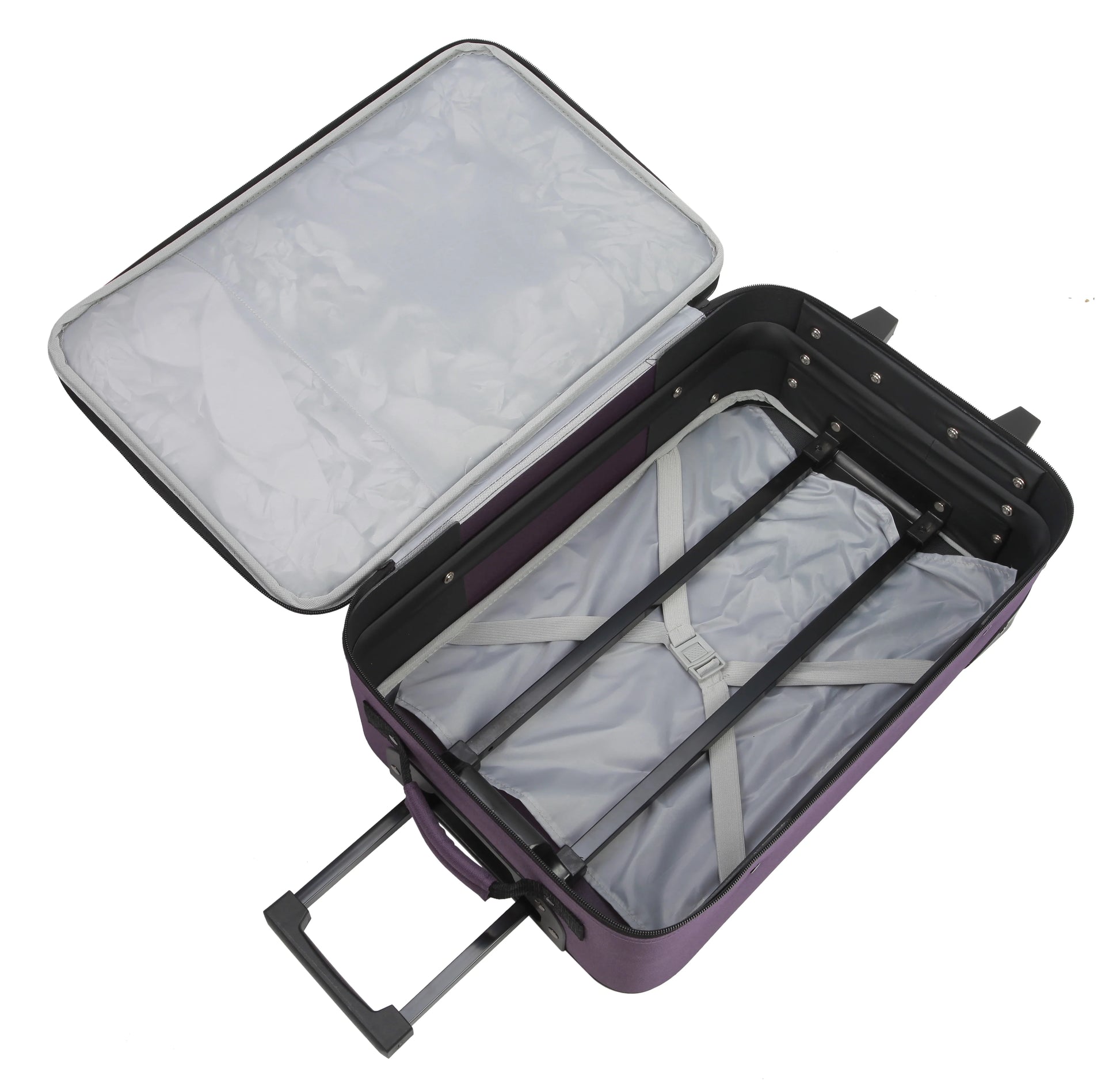 Protege 5-Piece Softside Luggage Set, Purple