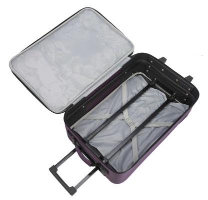 Protege 5-Piece Softside Luggage Set, Purple