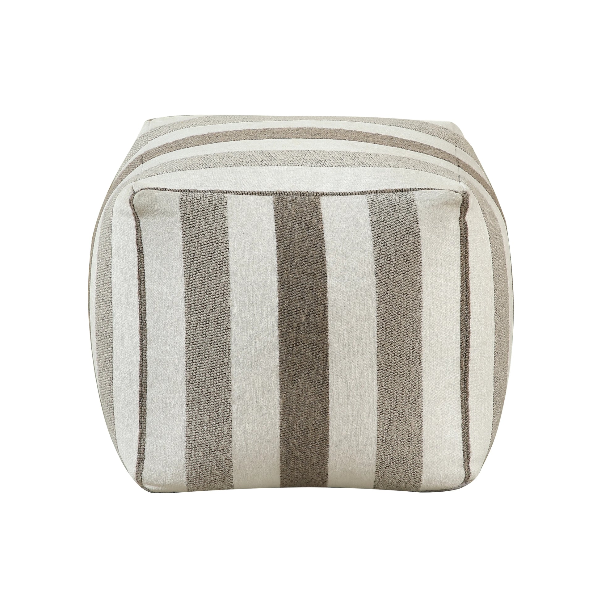 Footrest Ottomans Modern Square Pouf Multi-Color Jacquard Fabric Upholstered Ottoman, Non-Slip Floor Pouf, Bean Bag Chair, 1pc Sitting Pouf,Storage Ottomans