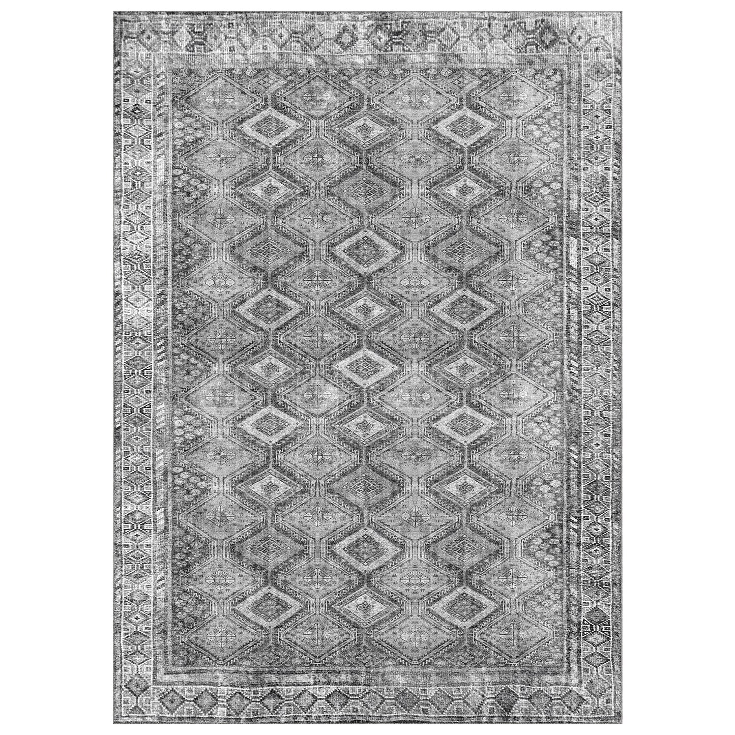 Apache Chenille Area Rug, Theodora Gray, 9'8' x 13'7'