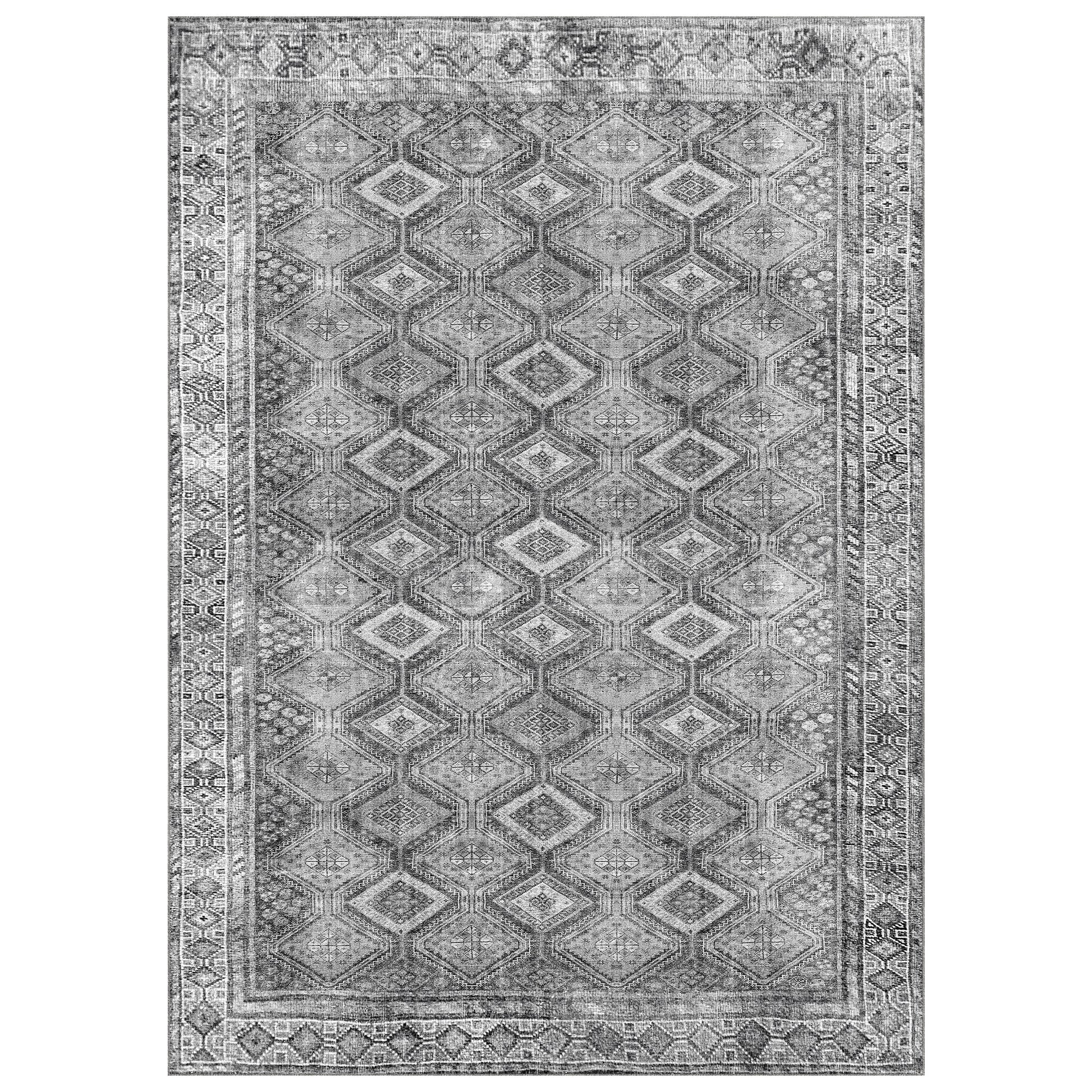 Apache Chenille Area Rug, Theodora Gray, 9'8' x 13'7'