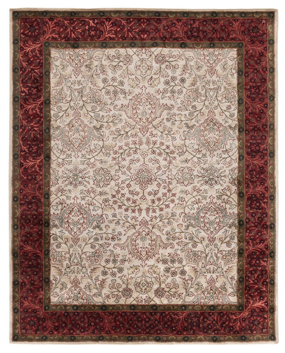 SAFAVIEH Persian Legend Joan Oriental Area Rug, Ivory/Rust, 7'6" x 9'6"