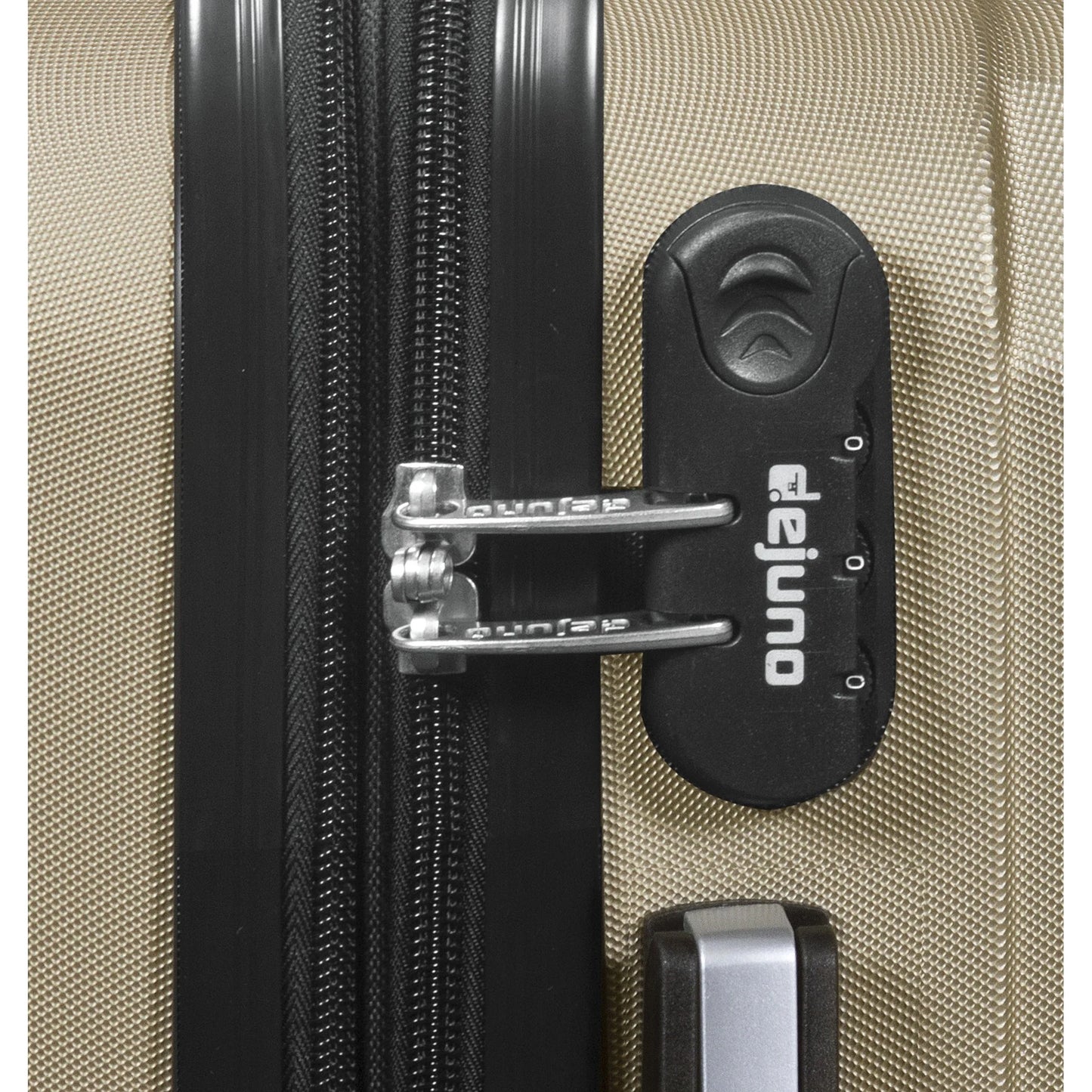 Dejuno Camden New Generation Hardside 3-piece Expandable Spinner Luggage Set - Champagne