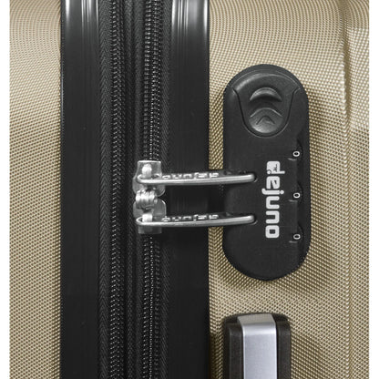 Dejuno Camden New Generation Hardside 3-piece Expandable Spinner Luggage Set - Champagne