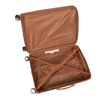 it luggage Replicating 27" Hardside Expandable Checked Spinner Luggage, Gray