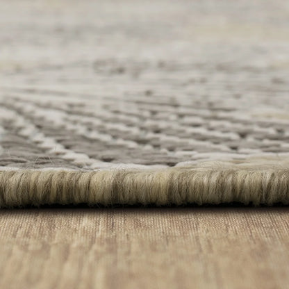 Mohawk Home Jade Butterfly Outdoor Area Rug, Beige, 5' 3" x 7' 6"