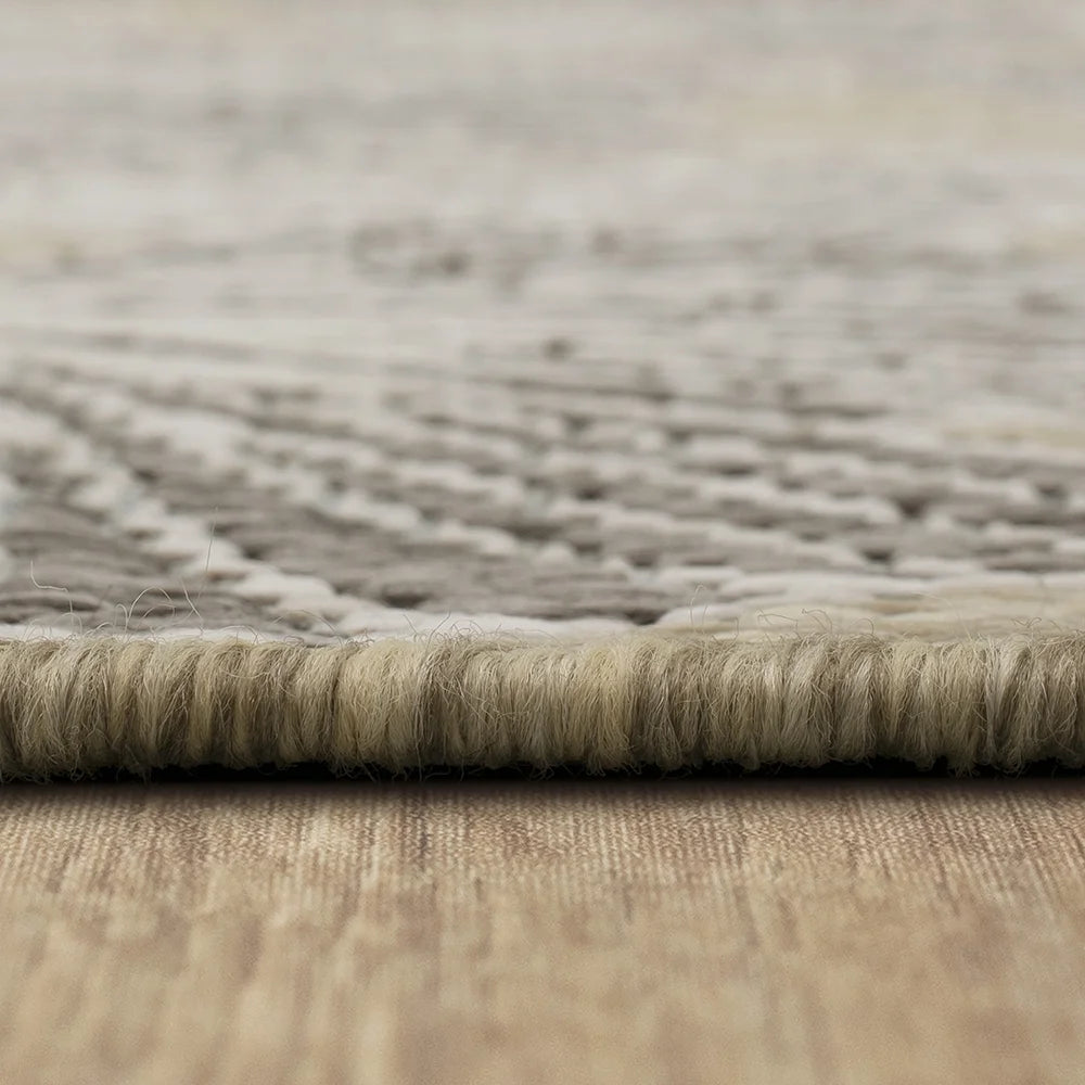Mohawk Home Jade Butterfly Outdoor Area Rug, Beige, 5' 3" x 7' 6"