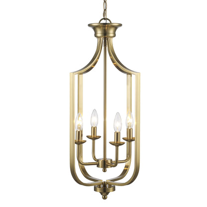 Trans Globe Lighting 11215 Hillcrest 4 Light 14" Wide Pendant - Black