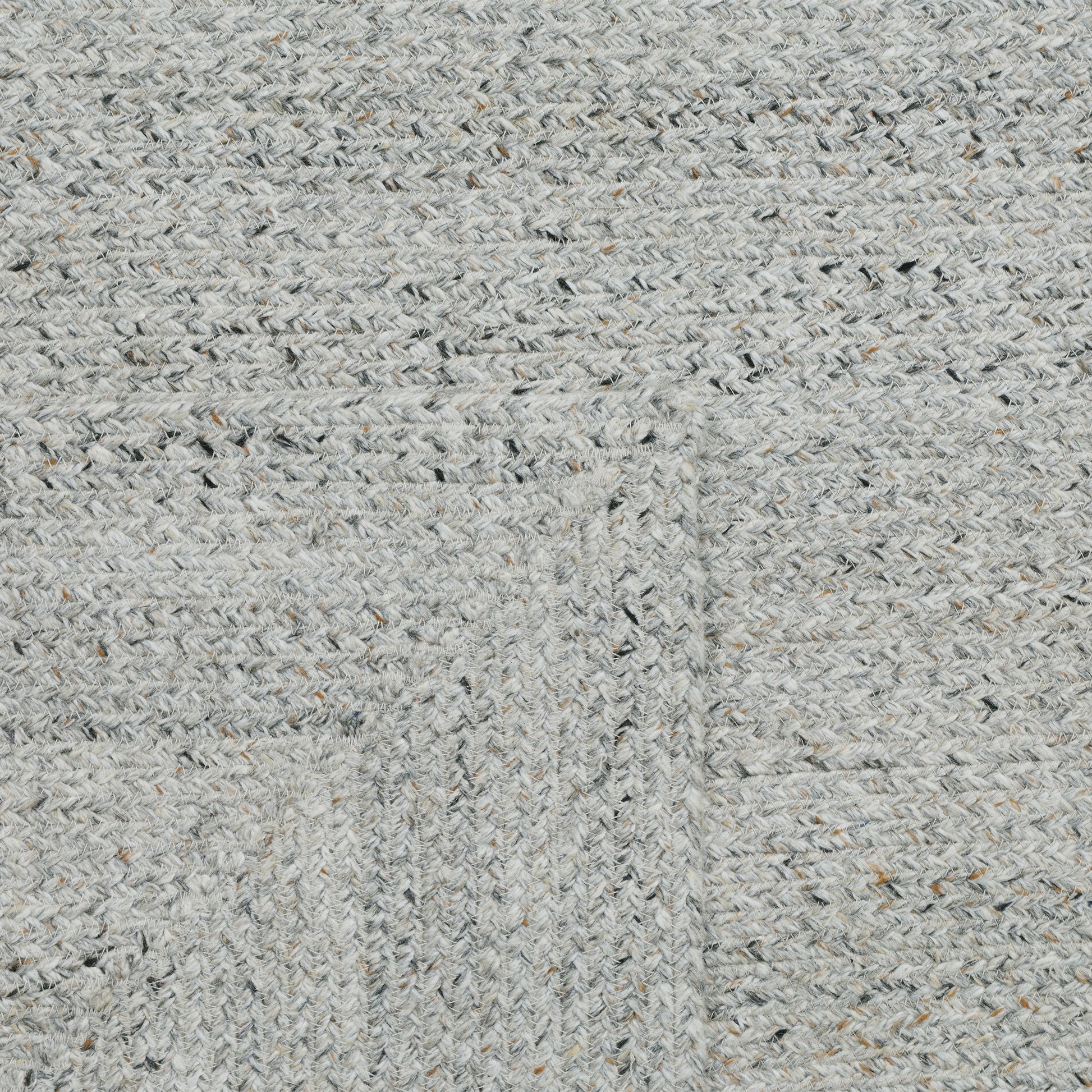 Obeetee Layla Braided Area Rug, Gray, 3' x 5'