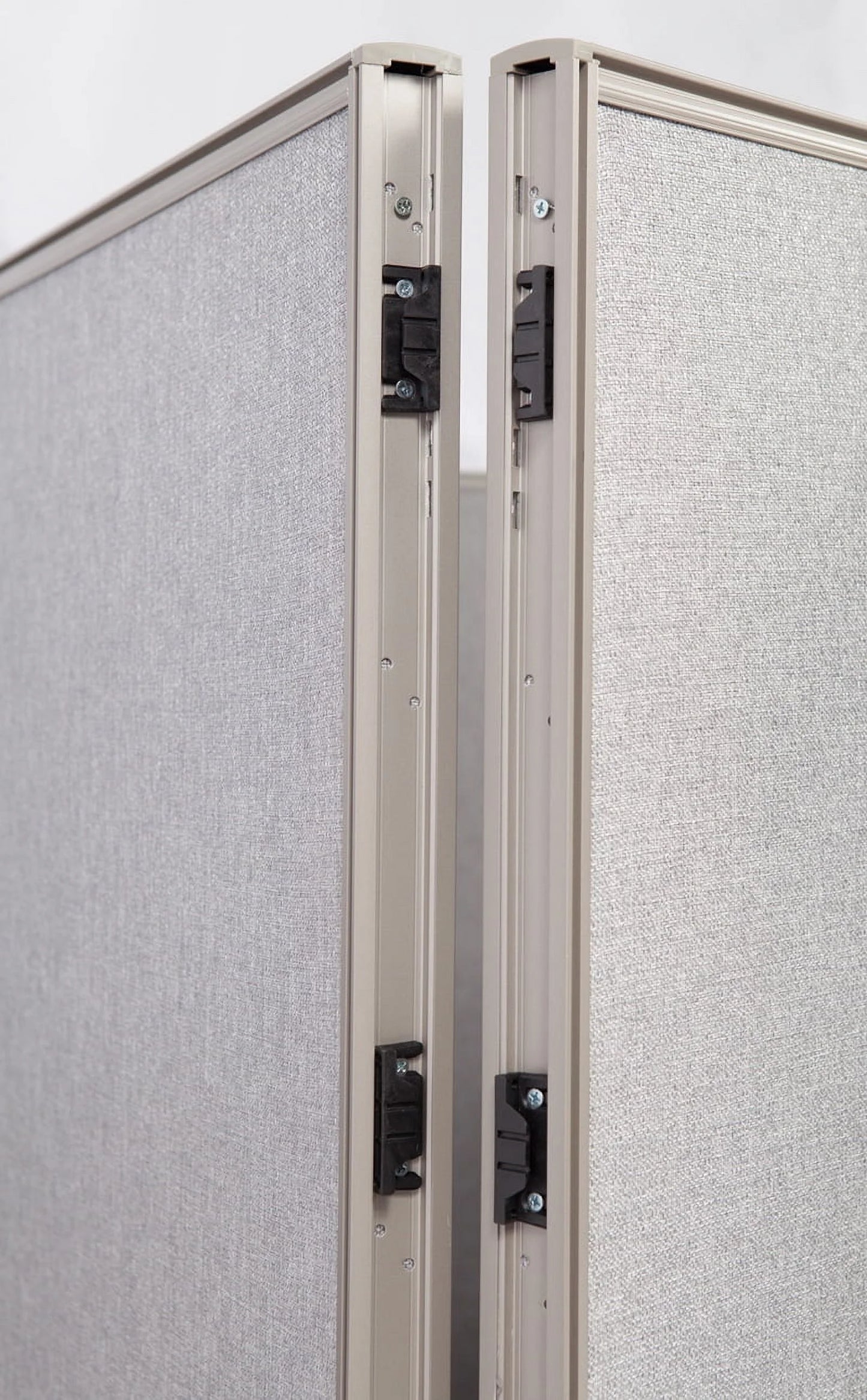 GOF Freestanding Office Partition-Straight Run w/Safety Legs (72"W x 60"H) Room Divider, Privacy Screen, Workstation Cubicle