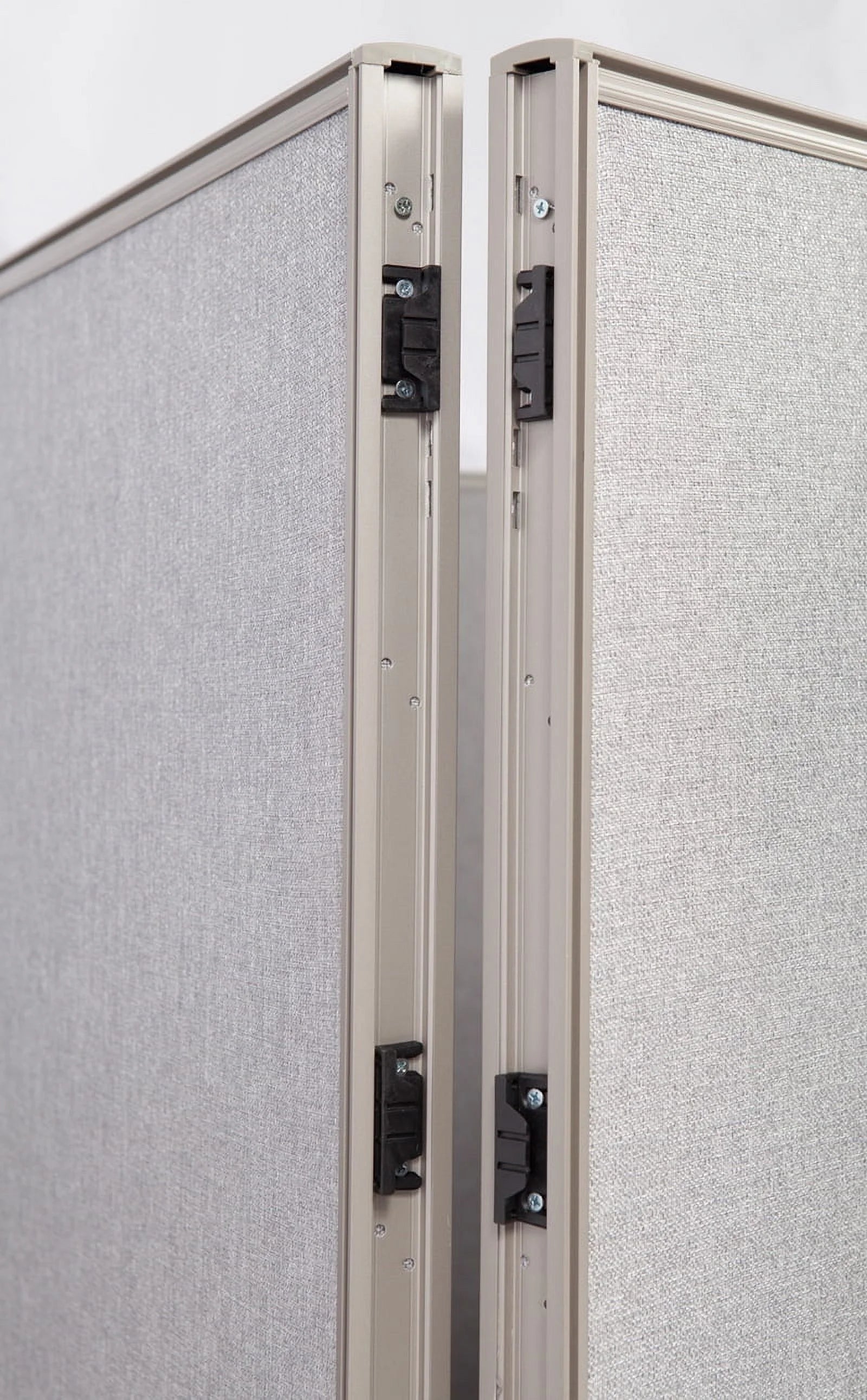 GOF Freestanding Office Partition-Straight Run w/Safety Legs (72"W x 60"H) Room Divider, Privacy Screen, Workstation Cubicle