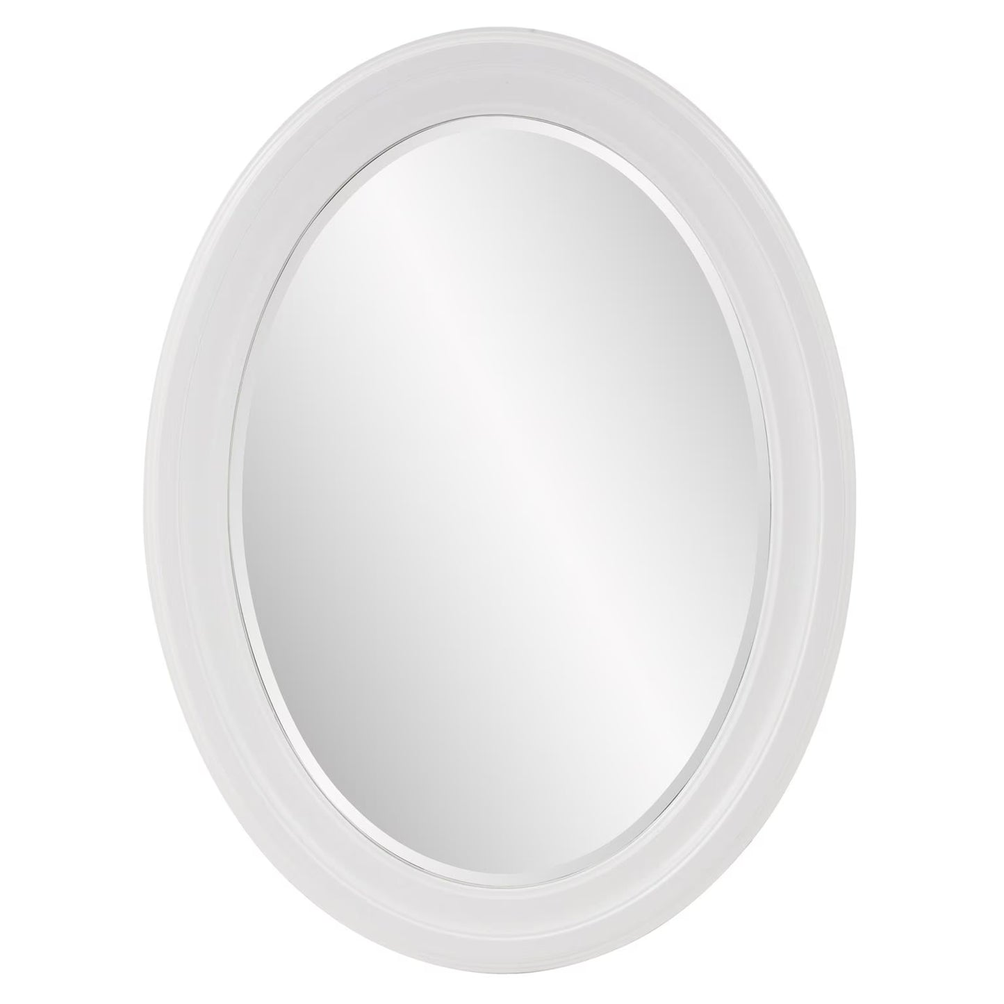 Tyler Dillon George Oval Matte Black Wall Mirror
