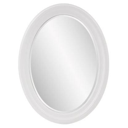 Tyler Dillon George Oval Matte Black Wall Mirror