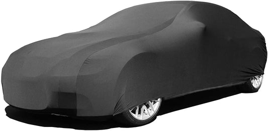 Indoor Car Cover Compatible with BMW 02 Series 1602, 1802, 2002 1966-1973 - Black Satin - Ultra Soft Indoor Material - Guaranteed Includes Storage Bag