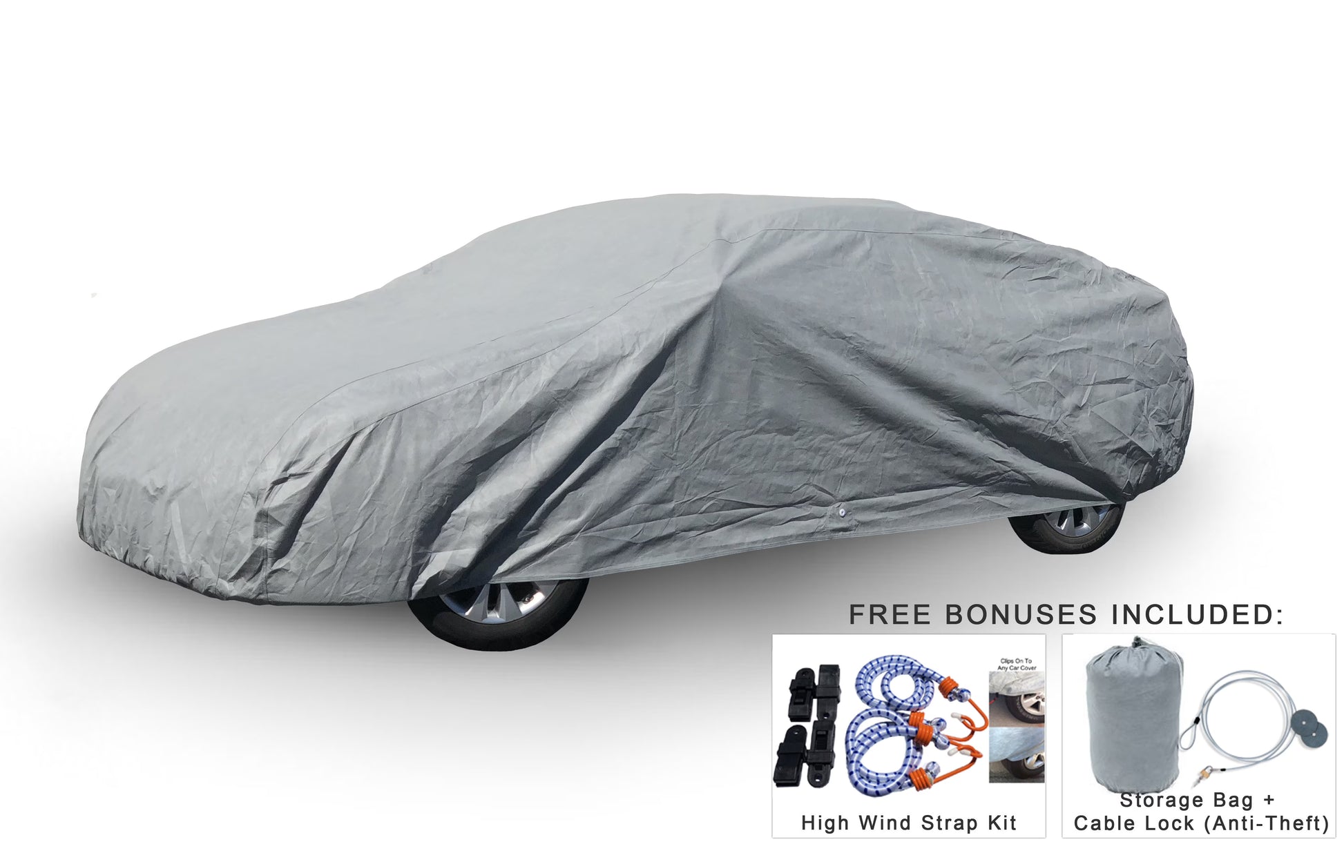 Indoor Car Cover Compatible with BMW 02 Series 1602, 1802, 2002 1966-1973 - Black Satin - Ultra Soft Indoor Material - Guaranteed Includes Storage Bag