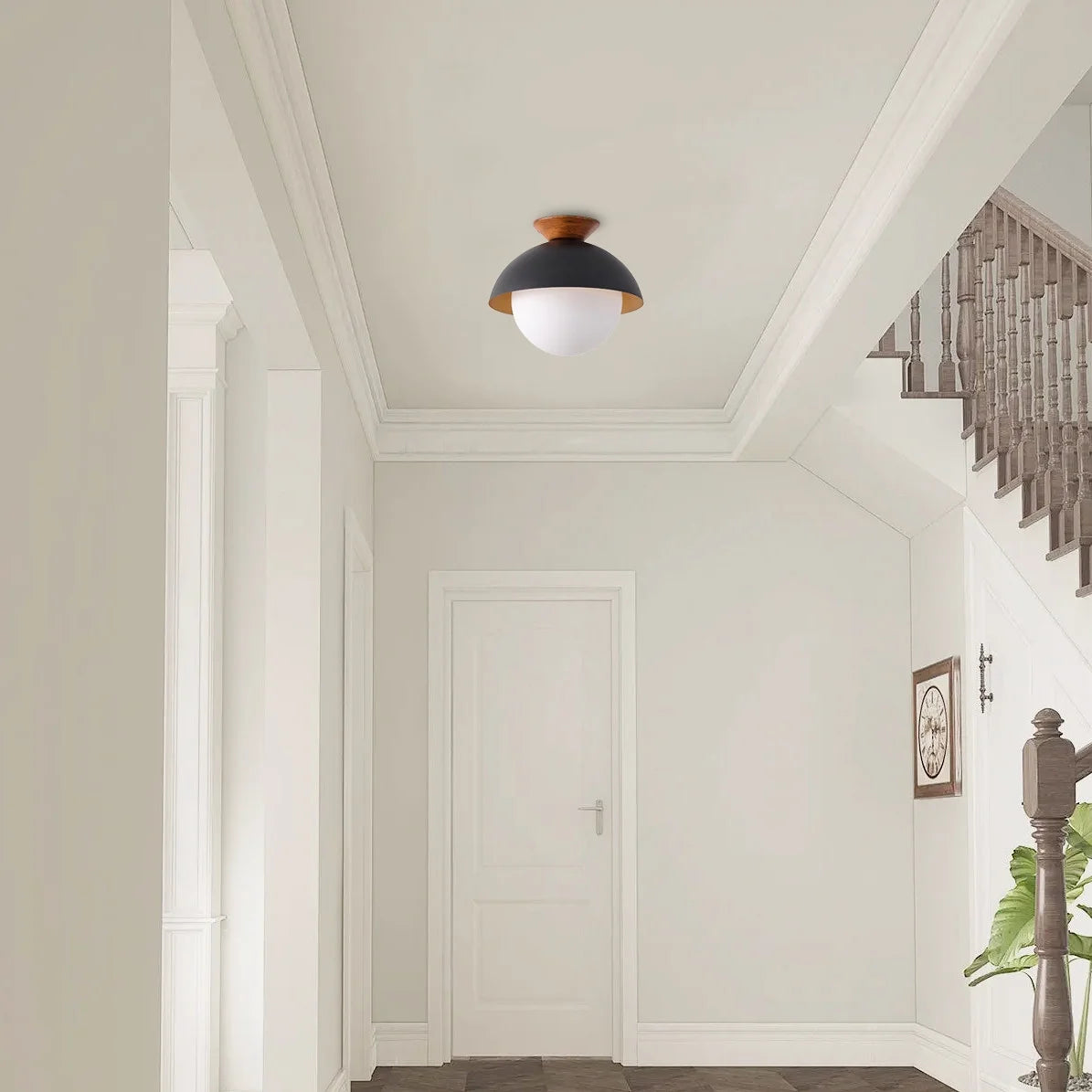 Aiwen Unique Stylish Home Decor Semi Flush Mount Ceiling Lamp