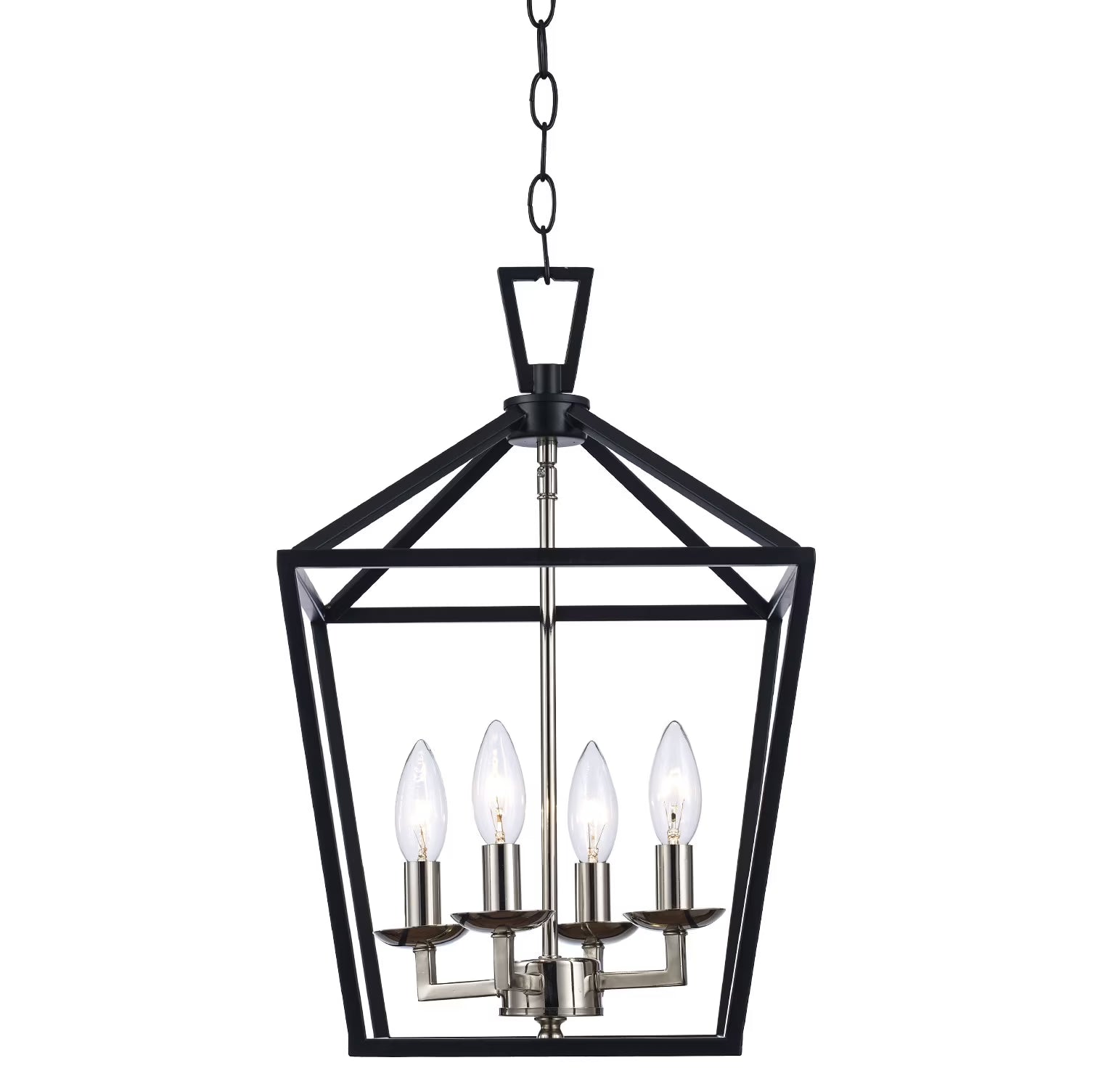Trans Globe Lighting 10264 Lacey 4 Light 12" Wide Pendant - Chrome