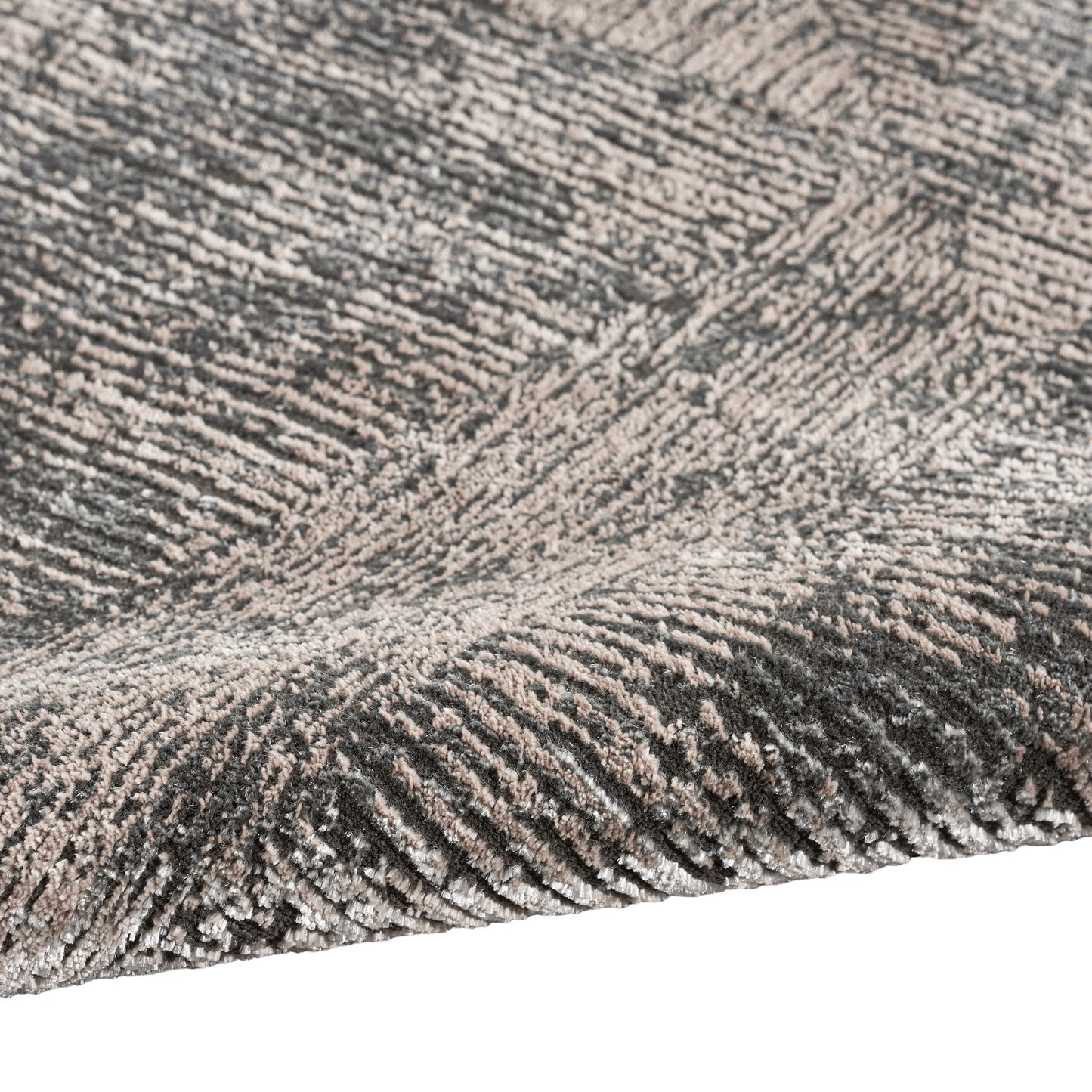 Calvin Klein Luminosity Black Ivory Area Rug, 9' x 12'