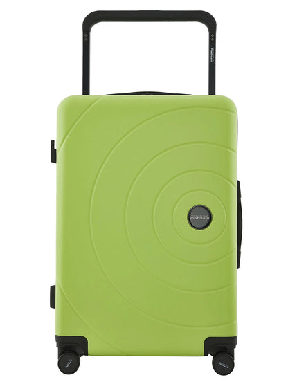 Travelers Club 2pc Rolling Hard Case Travel Luggage Set with Extra Wide Telescopic Handle , Lime
