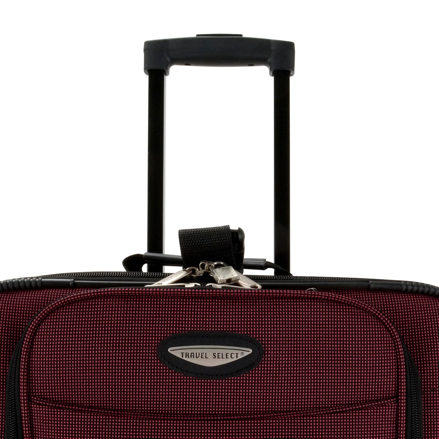 Travel Select Amsterdam Expandable Rolling Upright Luggage, Burgundy, 29" Checked Large