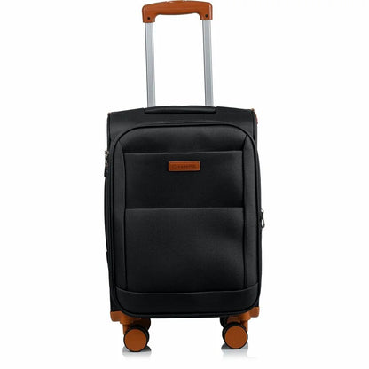 CHAMPS Classic Collection, 3-piece Softside Luggage set, Black