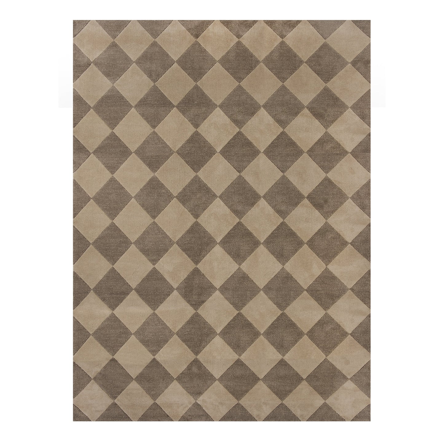 Better Homes & Gardens Brown Diamond Indoor 8' x 10' Area Rug