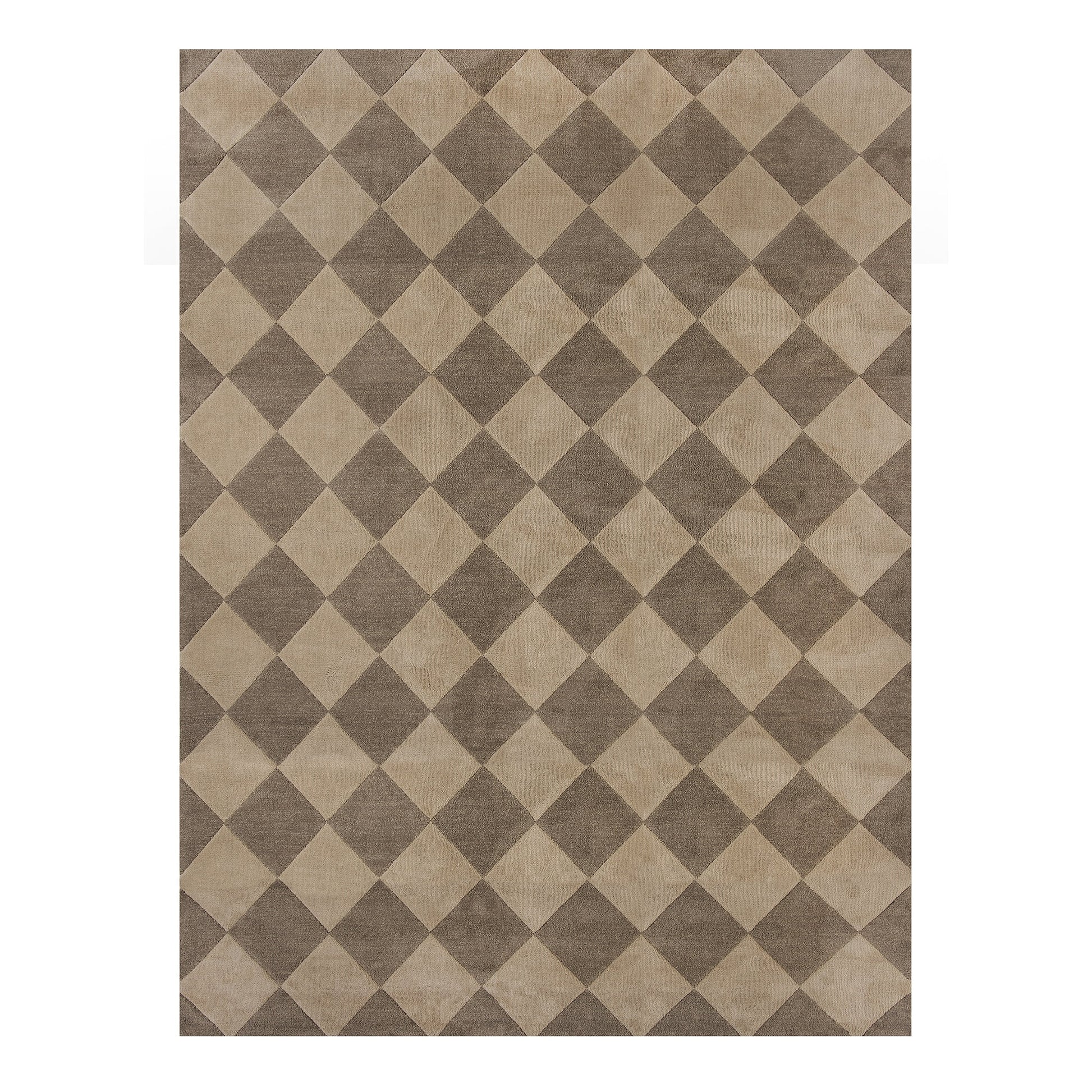 Better Homes & Gardens Brown Diamond Indoor 8' x 10' Area Rug