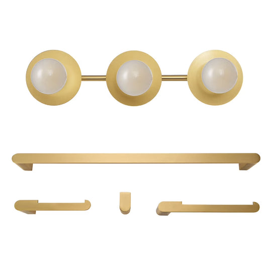 Globe Electric 91002733 Courtney 3 Light 20" Wide Vanity Light - Brass