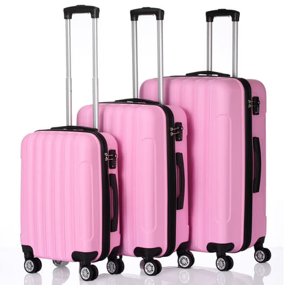 Barara King Luggage Set Suitcase,3-In-1 Multifunctional Large Capacity Traveling Storage Suitcase Black