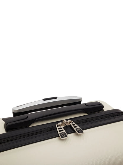 Travelers Club Richmond Hardside 20" Rolling Carry-on Luggage - Bone white