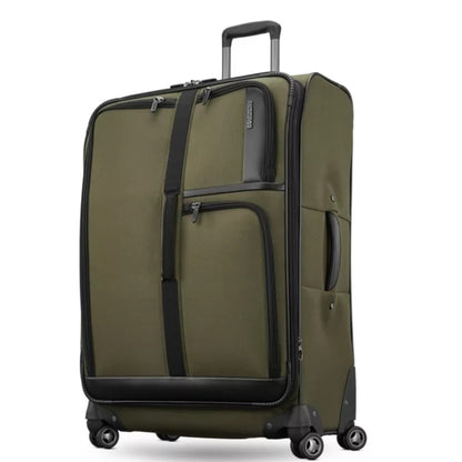 American Tourister Cargo Max 29" Softside Large Checked Spinner Luggage Single Piece - Olive