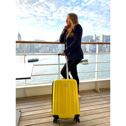 World Traveler Contour Hardside 3-Piece Spinner Luggage Set - Yellow