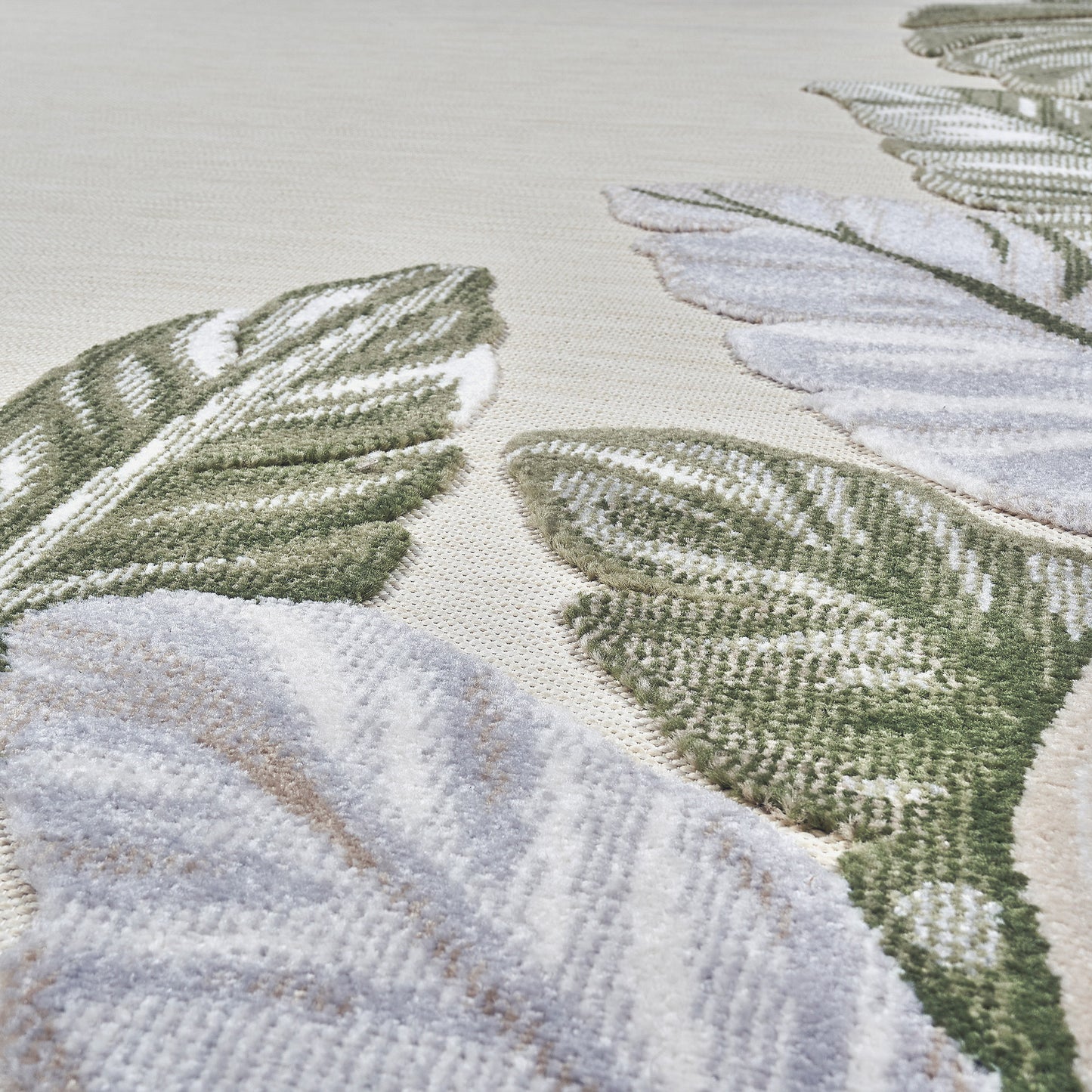 Laguna Indoor/Outdoor Area Rug, Molokai Ivory, 6’6” x 9’6”
