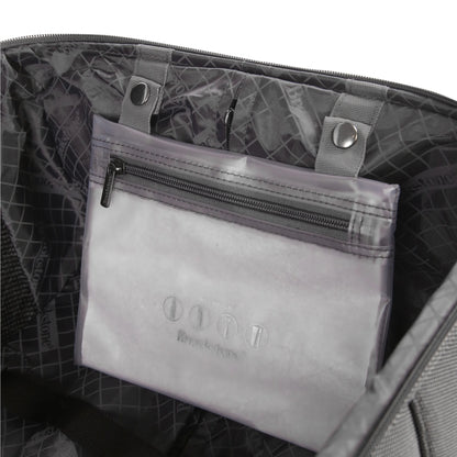 Brookstone Harbour 22" Softside Carry-on Spinner Luggage - Dark Charcoal