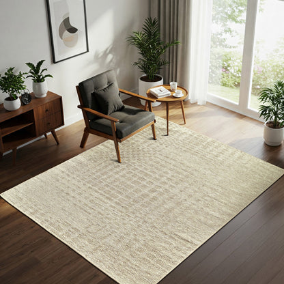 Avante Area Rug, Caseus Ivory, 5’ x 7’