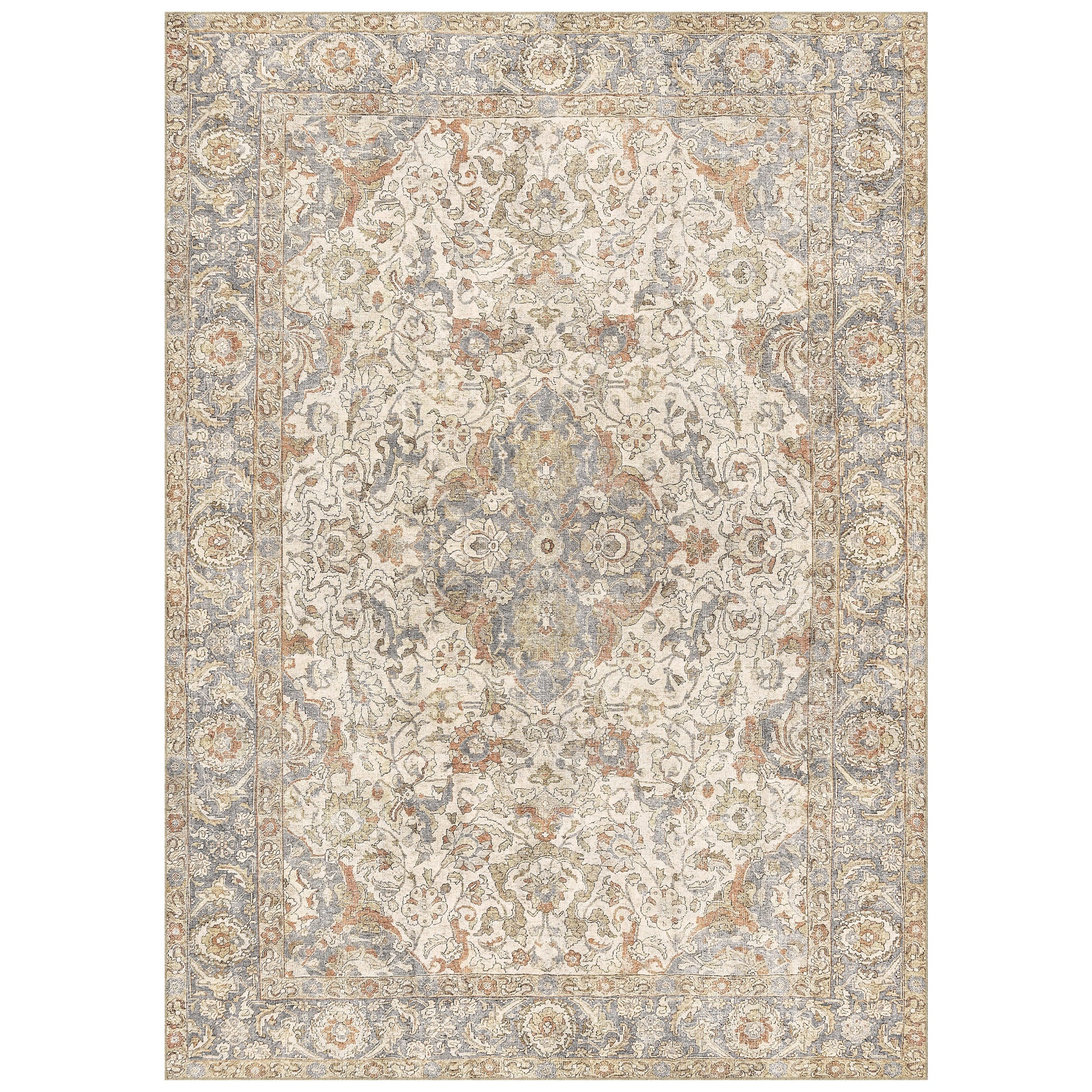 Apache Chenille Area Rug, Rosetta Beige, 9'8' x 13'7'