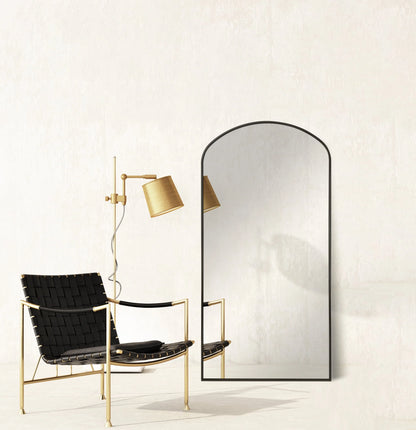 Better Homes & Gardens 30x60 Arch Black Finish Mirror